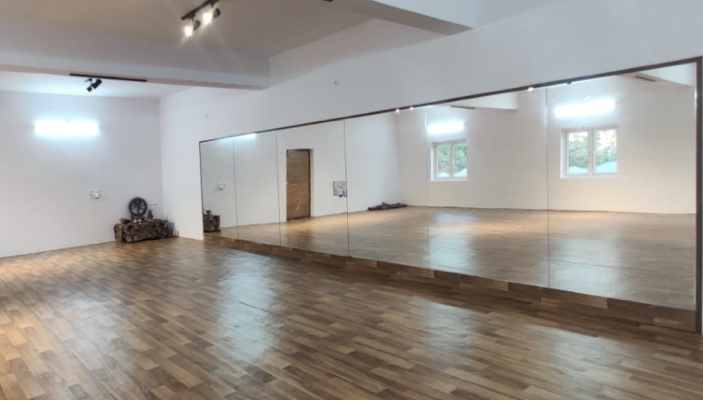 Dance class in session